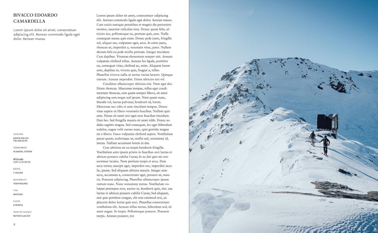 Koffietafelboek Alpine Refuges
