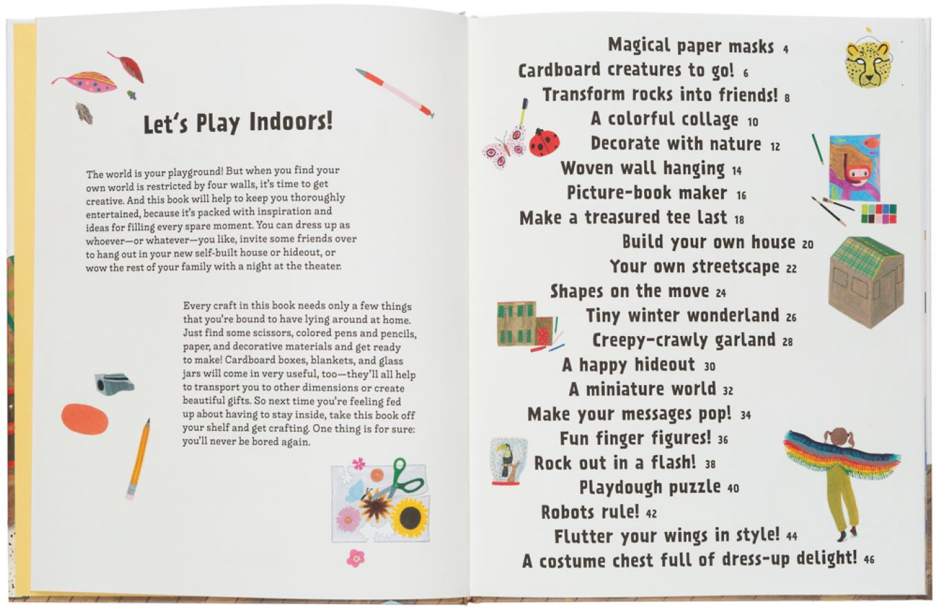 Kinderboek Let's Play Indoors!