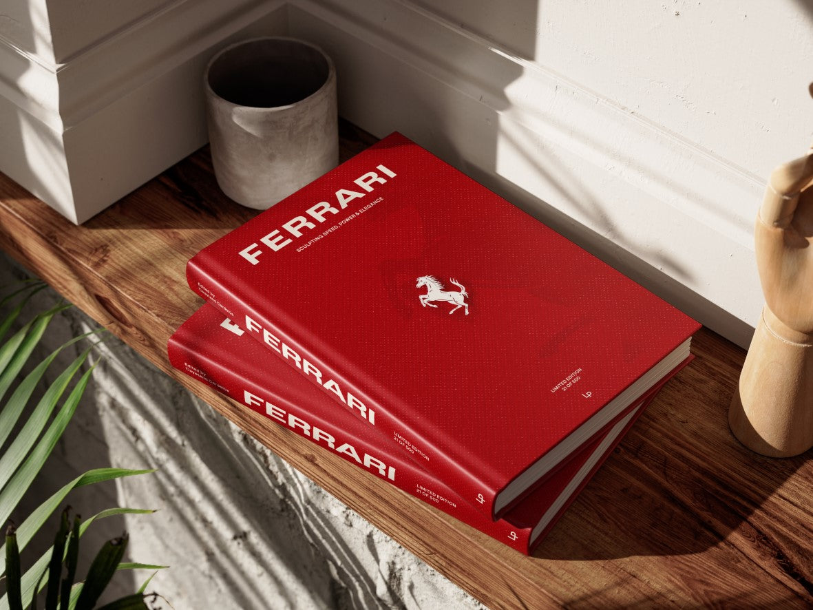 Koffietafelboek Ferrari. Sculpting Speed, Power, and Elegance (Deluxe Edition)