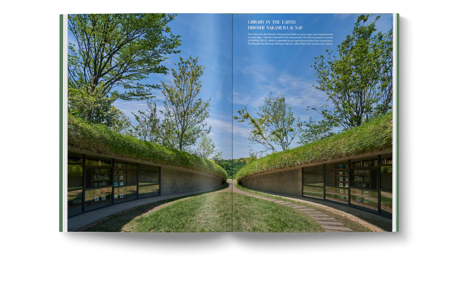 Retour à la nature, l'architecture se fond dans le paysage