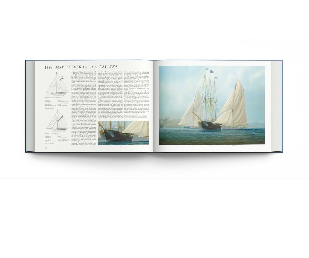 Koffietafelboek The Story of the America's Cup, 1851-2021 van Ranulf Rayner en Tim Thompson