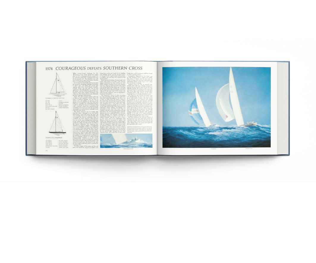 Koffietafelboek The Story of the America's Cup, 1851-2021 van Ranulf Rayner en Tim Thompson