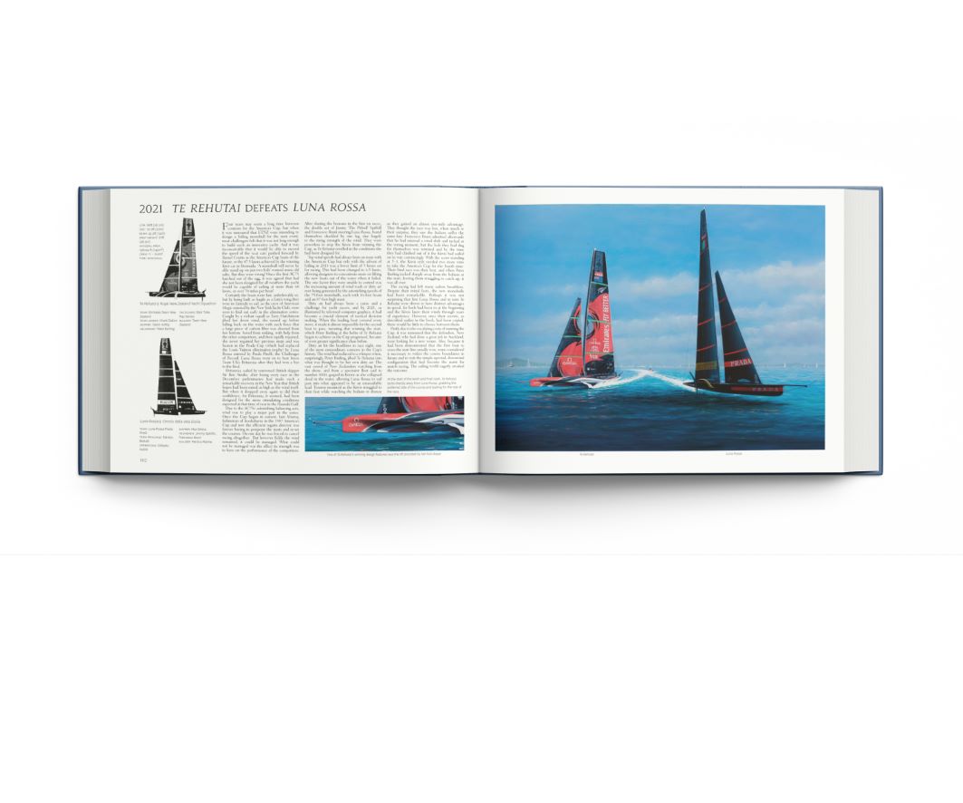 Koffietafelboek The Story of the America's Cup, 1851-2021 van Ranulf Rayner en Tim Thompson