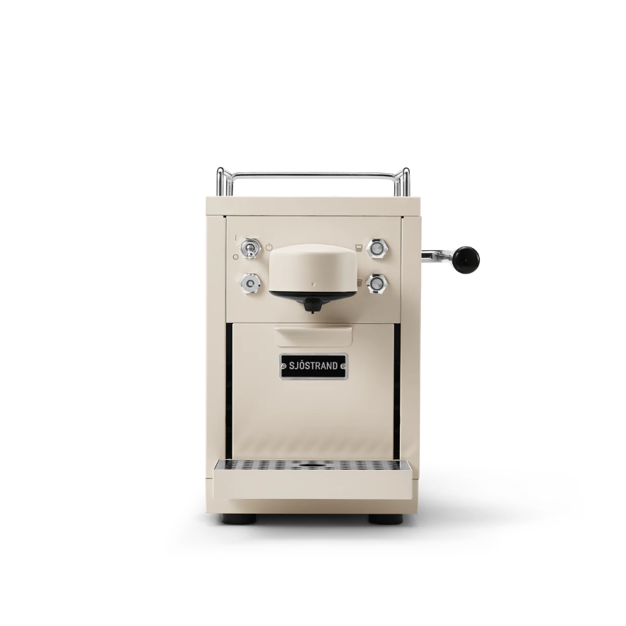 Sjöstrand Espresso capsule koffiemachine in beige