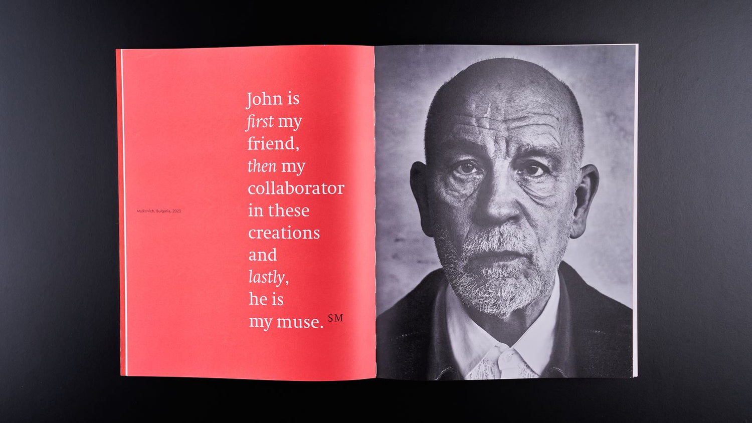 Fotoboek Malkovich. Then Came John van Sandro Miller (Collector's Edition)