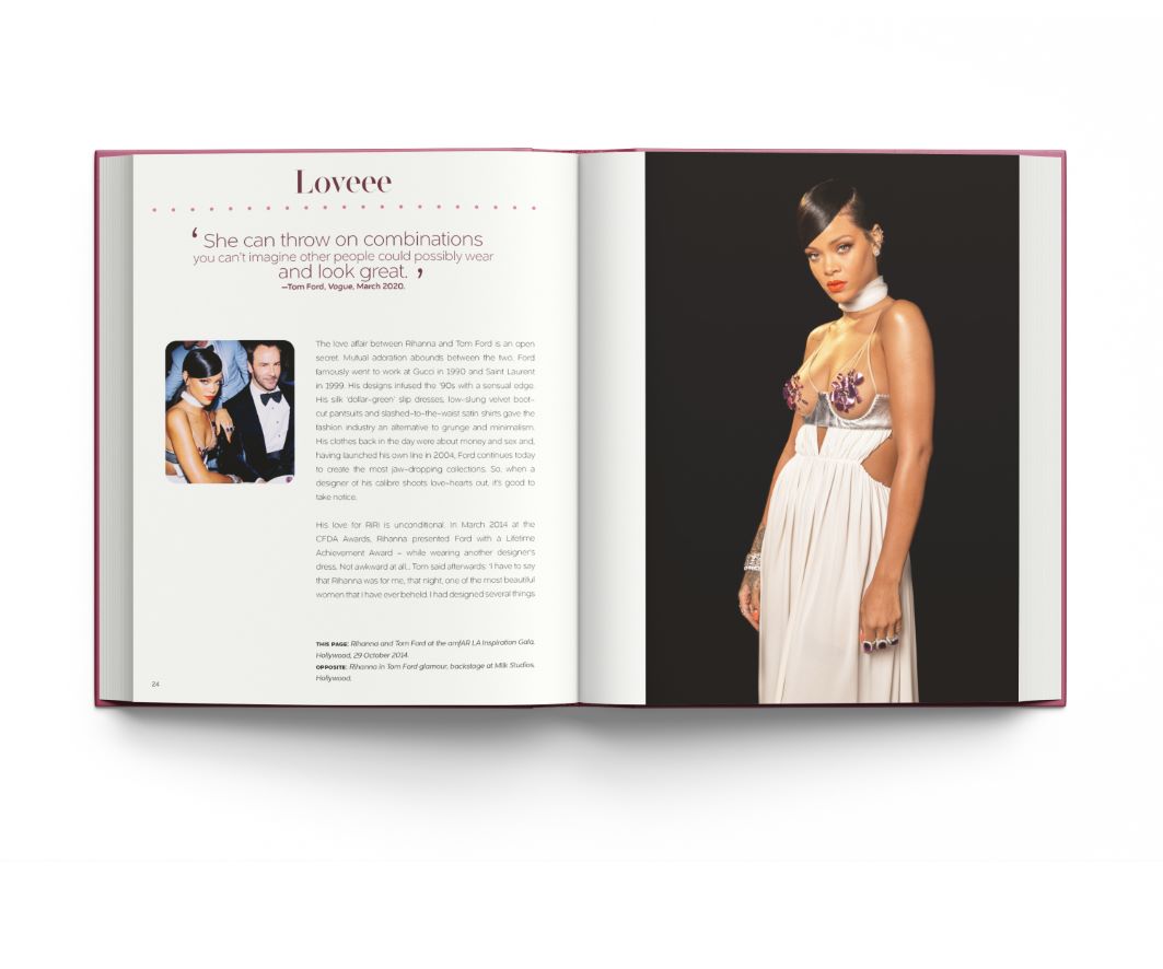 Koffietafelboek Rihanna, And the Clothes She Wears van Terry Newman