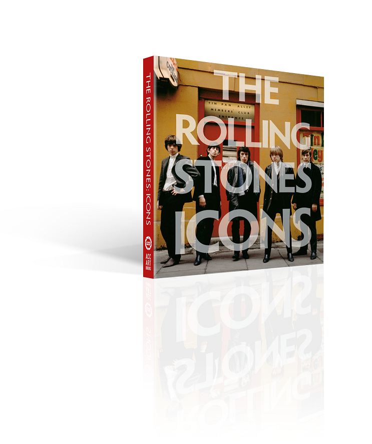 Koffietafelboek The Rolling Stones: Icons van ACC Art Books Ltd en Harvey Kubernik