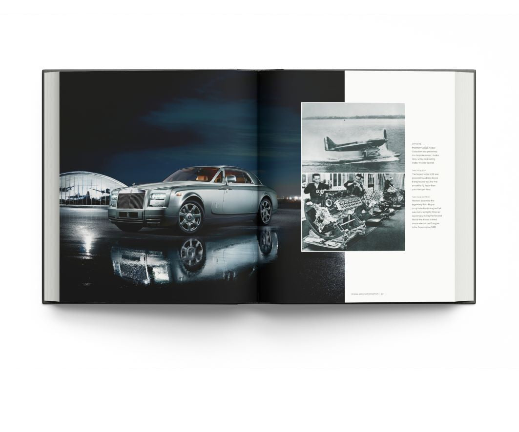 Koffietafelboek Rolls-Royce Motor Cars, Making a Legend van Simon Van Booy, Harvey Briggs en Mariona Vilarós