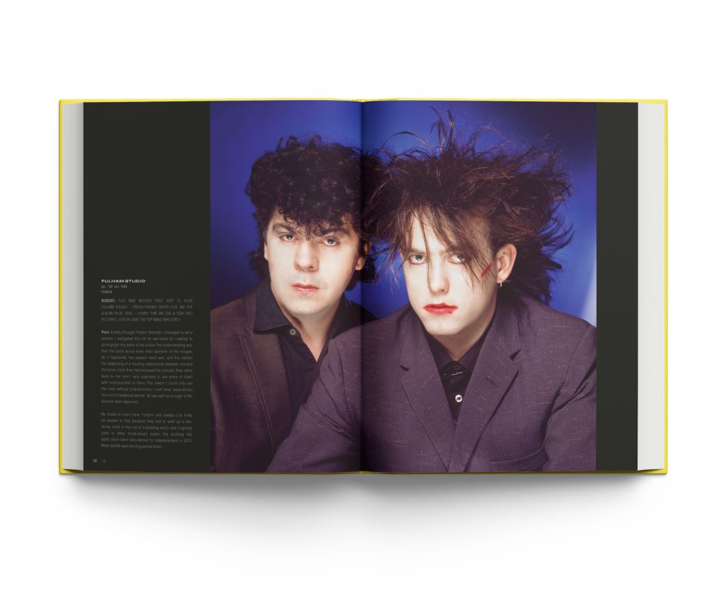 Koffietafelboek The Cure, Stills van Fabrice Couillerot, Paul Cox en Robert Smith