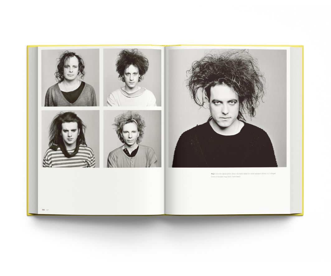 Koffietafelboek The Cure, Stills van Fabrice Couillerot, Paul Cox en Robert Smith