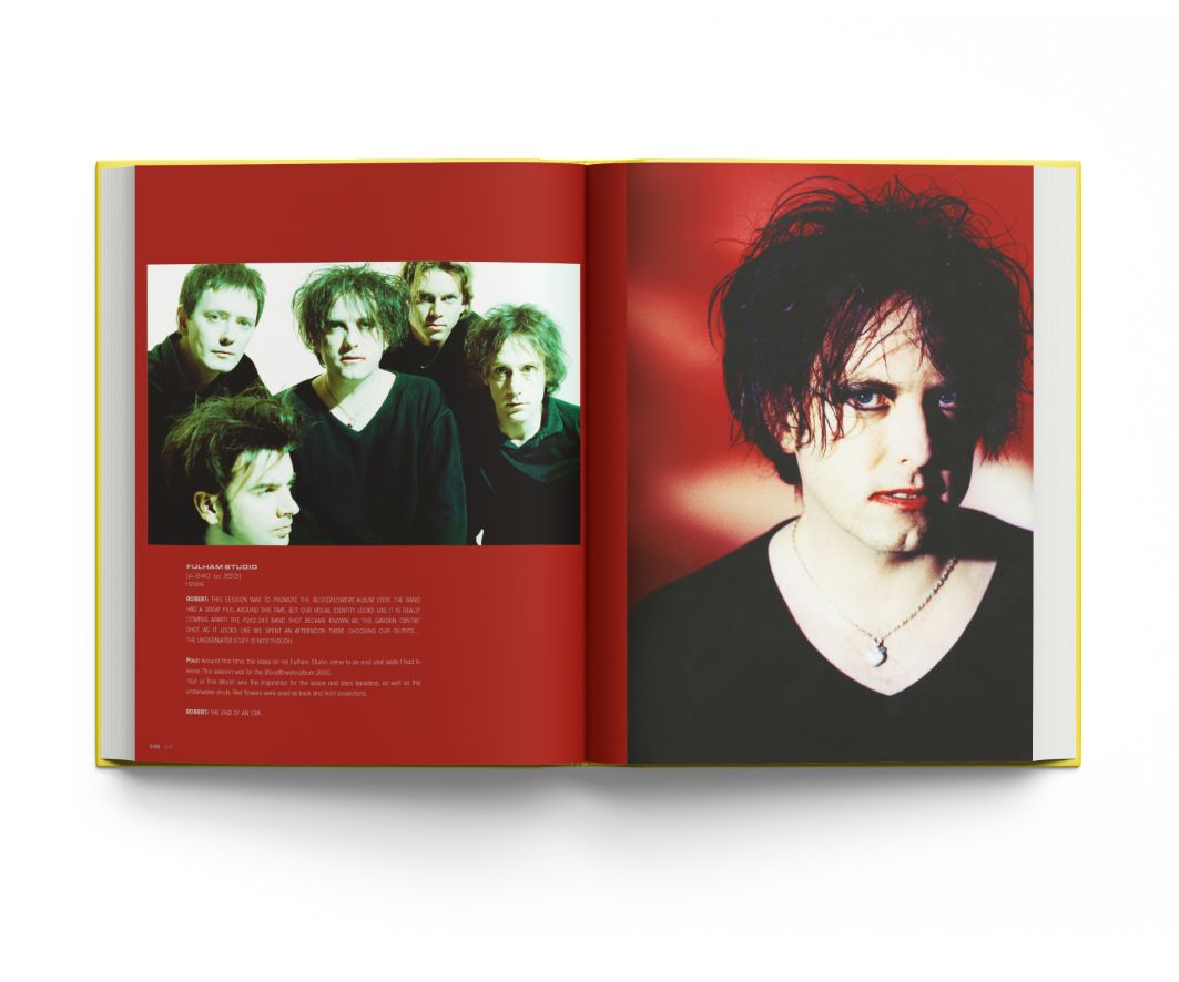 Koffietafelboek The Cure, Stills van Fabrice Couillerot, Paul Cox en Robert Smith