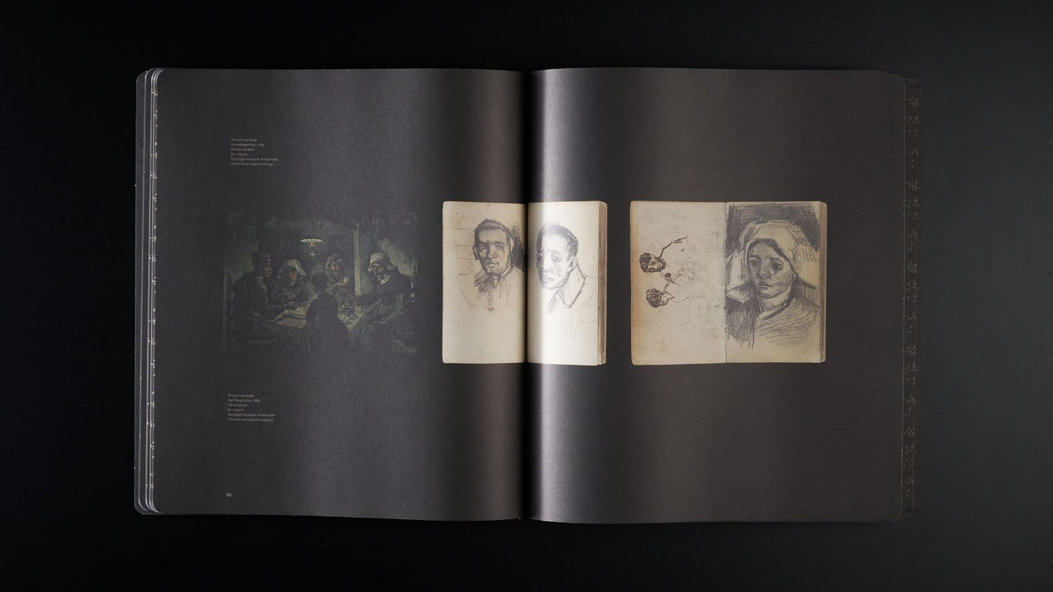 Fotoboek Vincent van Gogh, the sketchbooks and more… (Collector's Edition)