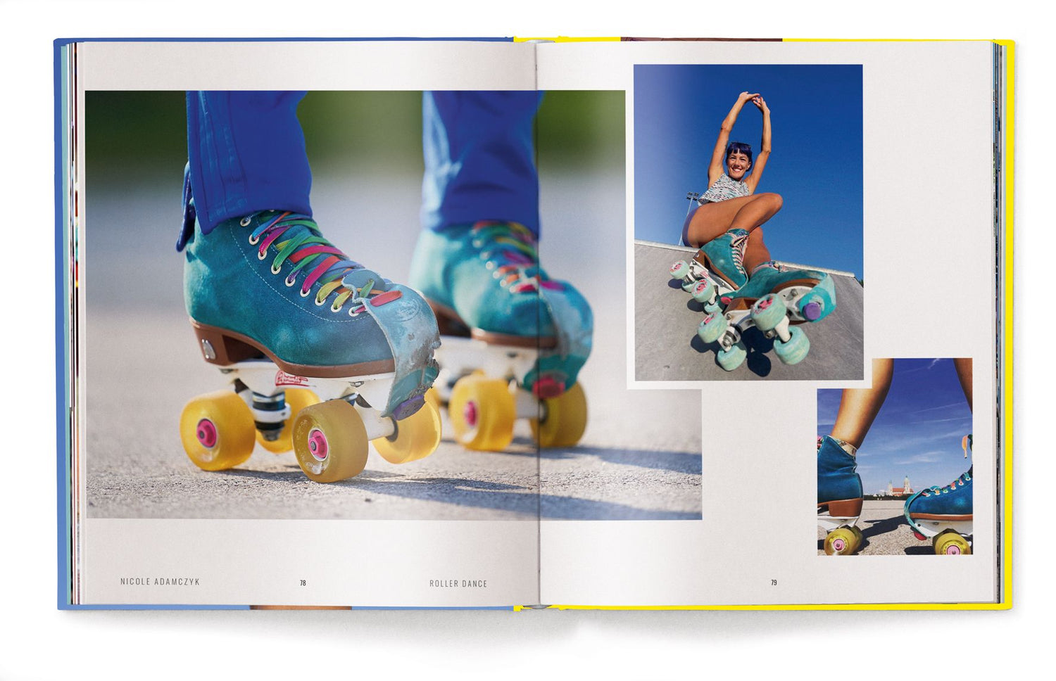 Livre de table basse Rollerskaters, La vie est meilleure sur 8 roues