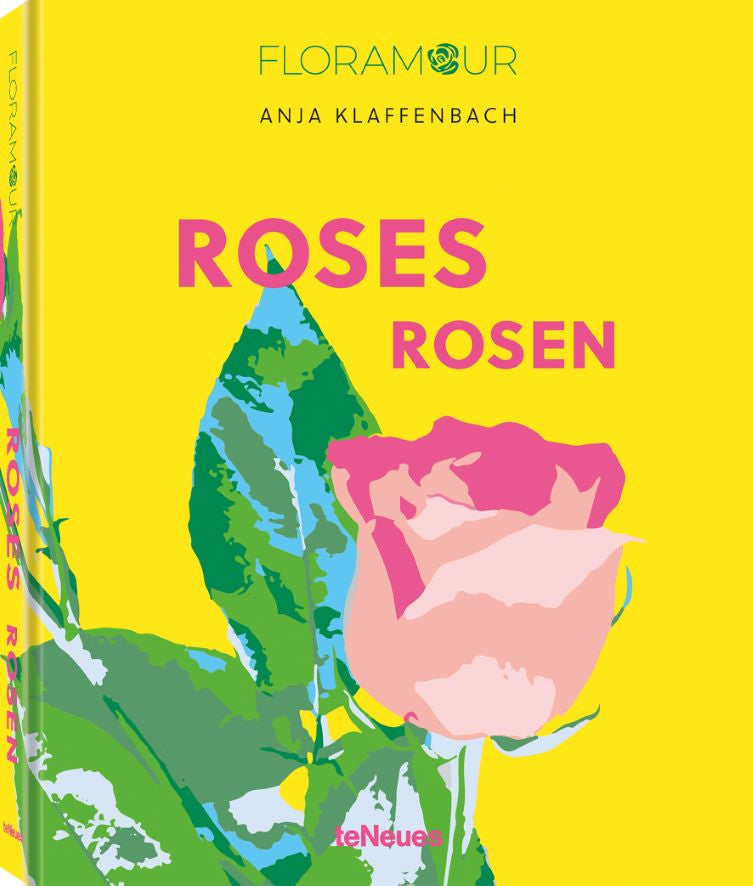 Koffietafelboek Roses, Floramour serie van Anja Klaffenbach