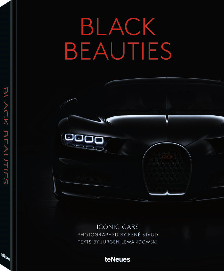 Koffietafelboek Black Beauties, Iconic Cars van René Staud