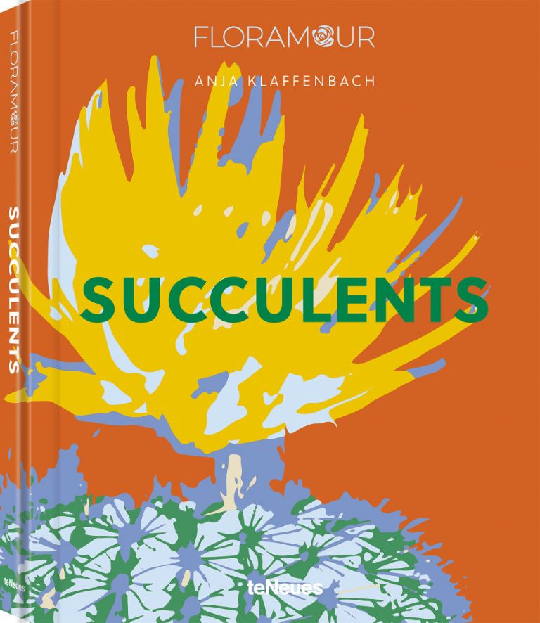 Koffietafelboek Succulents, Floramour serie van Anja Klaffenbach