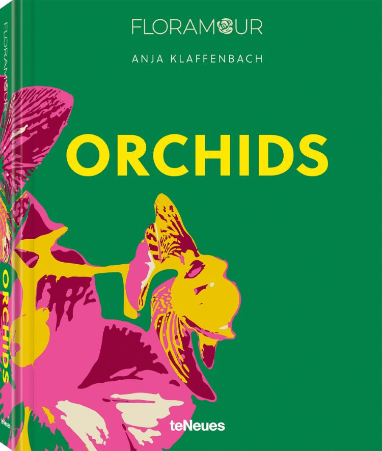 Koffietafelboek Orchids, Floramour serie van Anja Klaffenbach