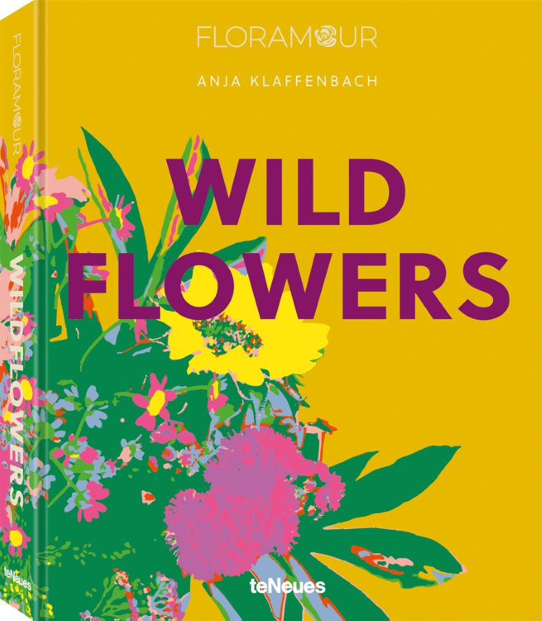 Koffietafelboek Wild Flowers - Floramour serie van Anja Klaffenbach