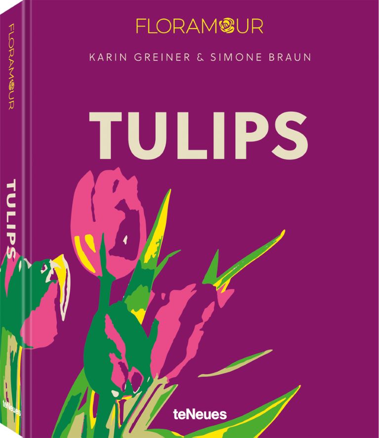 Koffietafelboek Tulips - Floramour serie van Karin Greiner & Simone Braun